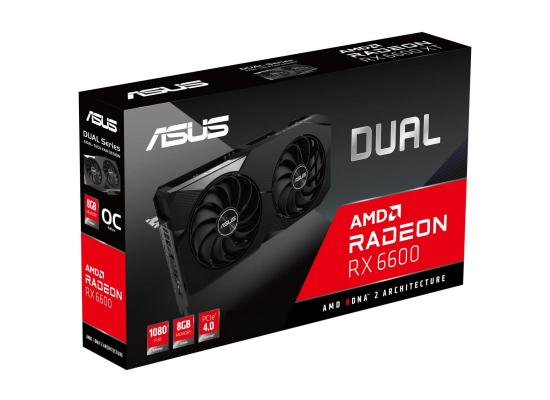 ASUS Dual Radeon RX 6600 8GB PCI Express 4.0 Video Card