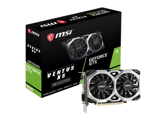MSI NVIDIA GeForce GTX 1650 4GB VENTUS XS OC Turing